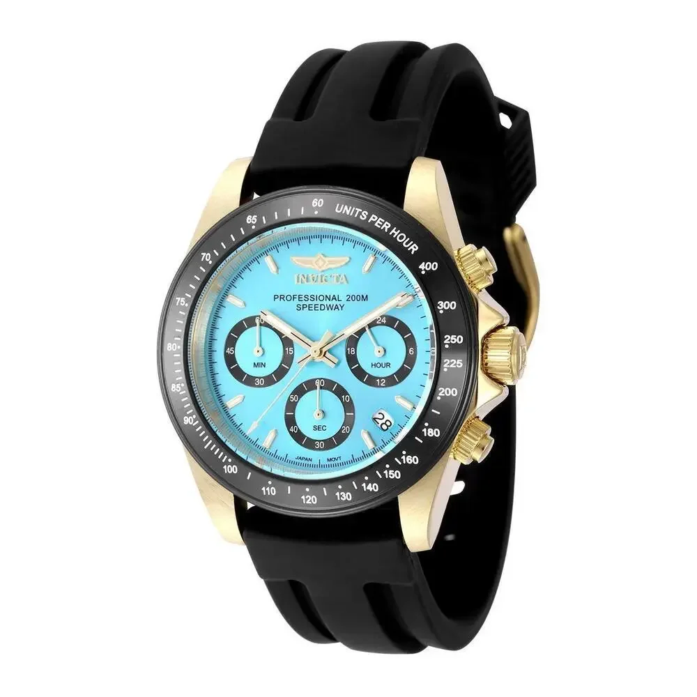 NWT Invicta 50491 Speedway | Quartz | Light Blue | Men's Watch
